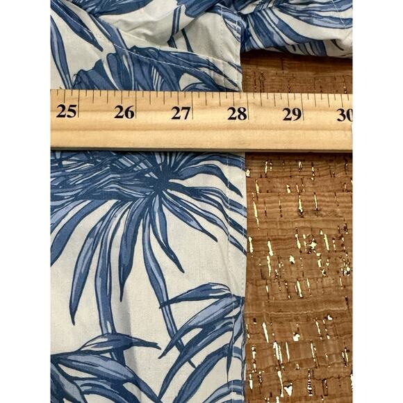 Hurley Blue Casual/Hawaiian Button Down Shirt Size XXL NWT - Picture 7 of 7